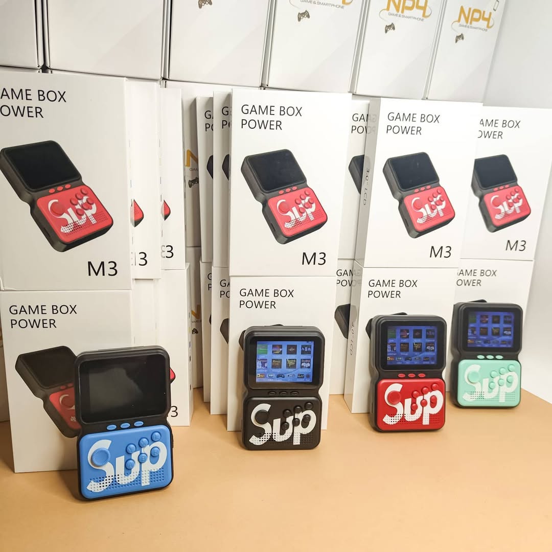 M3 Big Console SUP Videos Game Box Power 900 In 1 Color LCD 3.0
