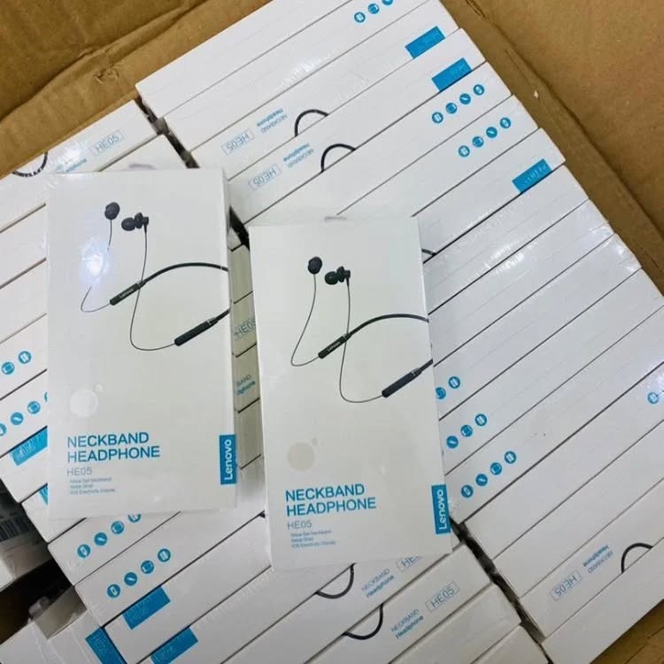 Lenovo He05 Neckband Headphone (original)