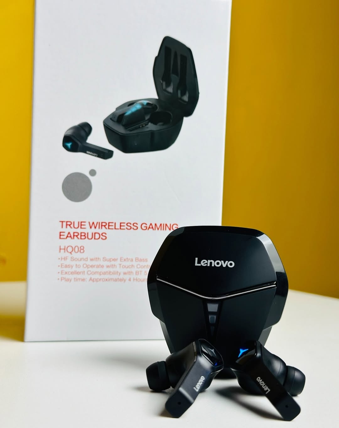 Lenovo Hq08 True Wireless Gaming Earbuds