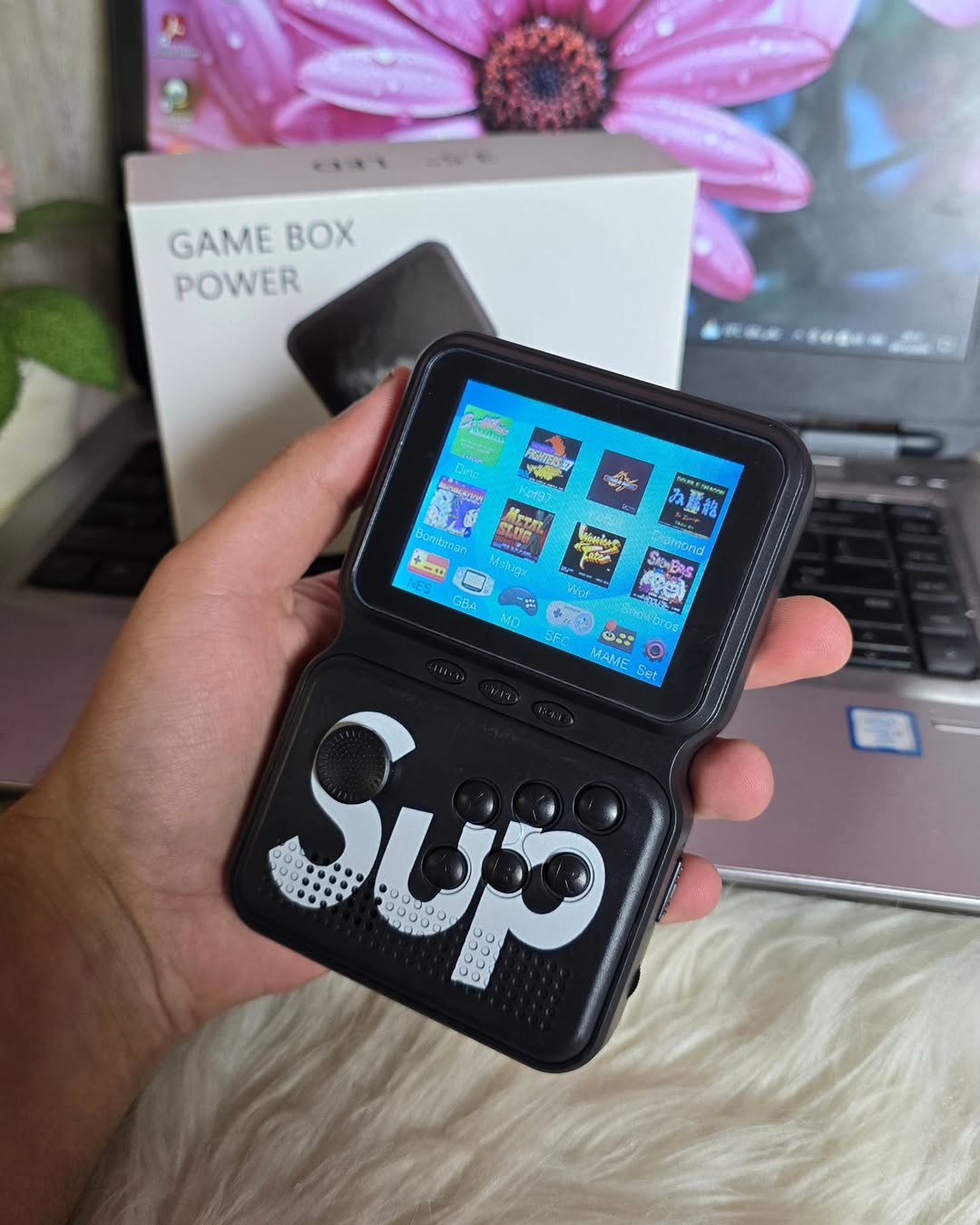 M3 Big Console SUP Videos Game Box Power 900 In 1 Color LCD 3.0