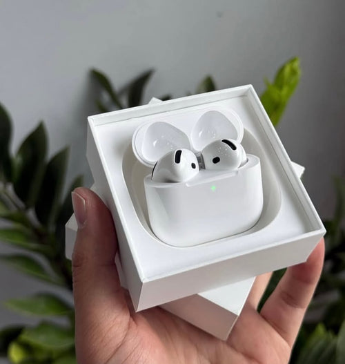Airpods 4 Bt 5.3v With ANC ( Active Noice Cancellation ) Usb-c & Wireless Charging Case
