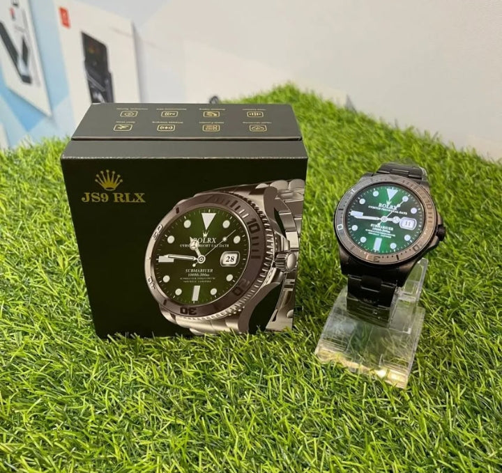 Rlx Js9 Sport Smart Watch Bracelet Heart Rate Blood Oxygen Bluetooth Call Message Reminder Full Function Nfc With Wearfit Pro App